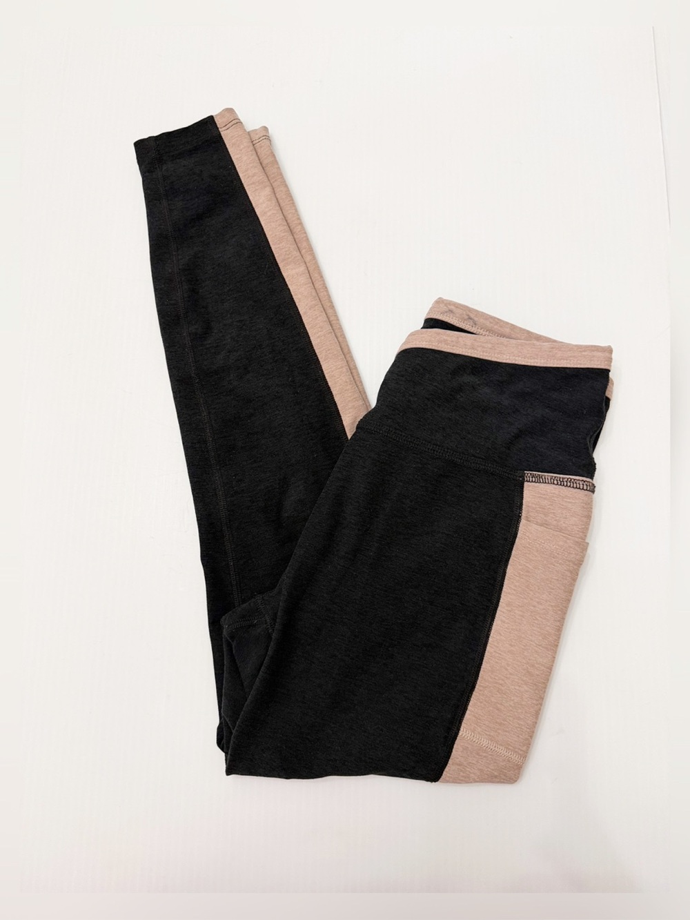 Beyond Yoga Spacedye On Block High Waisted Midi Leggings - S